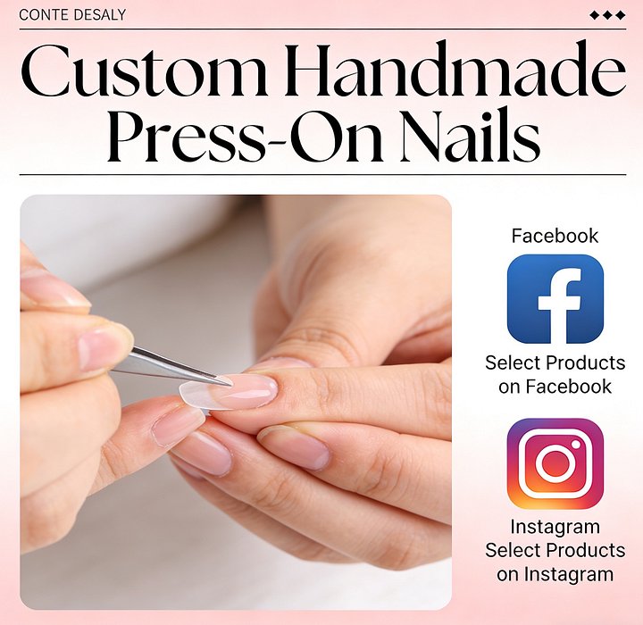 Copy of Handmade wearable nail art product image (1)