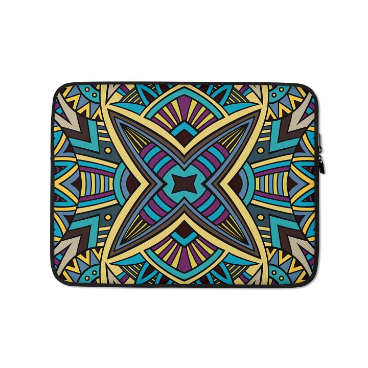 Cosmic Kaleidoscope Laptop Sleeve product image (1)