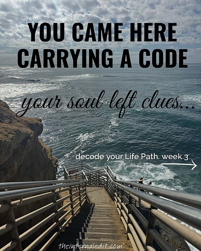 You Came Here Carrying a Code
Your soul left clues in the numbers.
In Week 3 of The Internal Edit: 44th Edition, we decode th...
