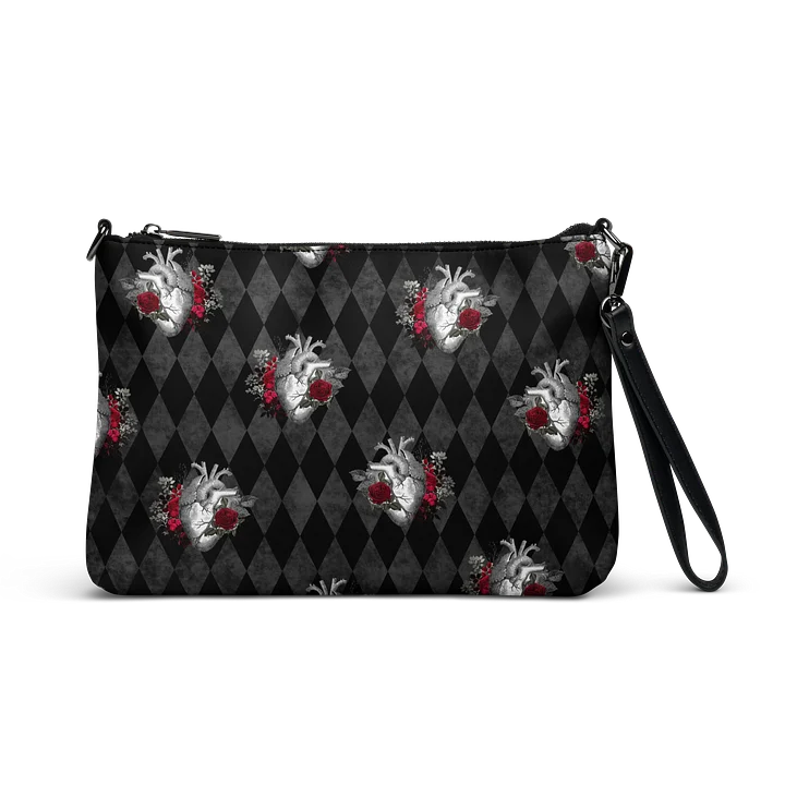 Gothic Hearts All-Over Print Crossbody Bag product image (1)