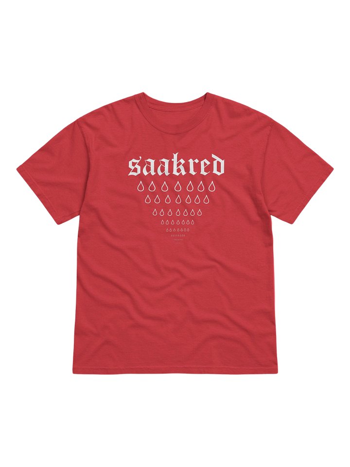 Saakred Tears Tee (red) product image (1)