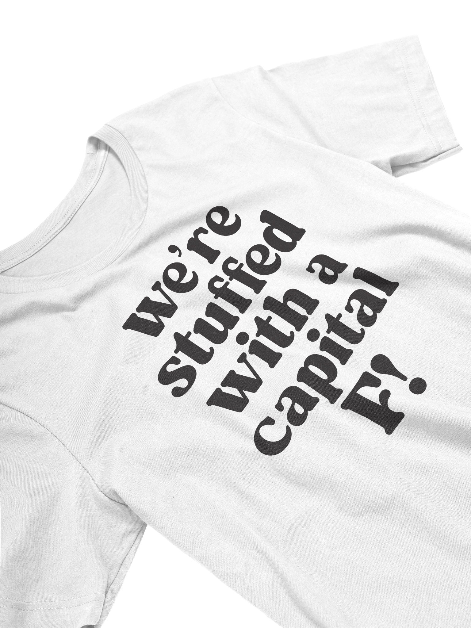 We’re stuffed with a capital F! Tee product image (3)
