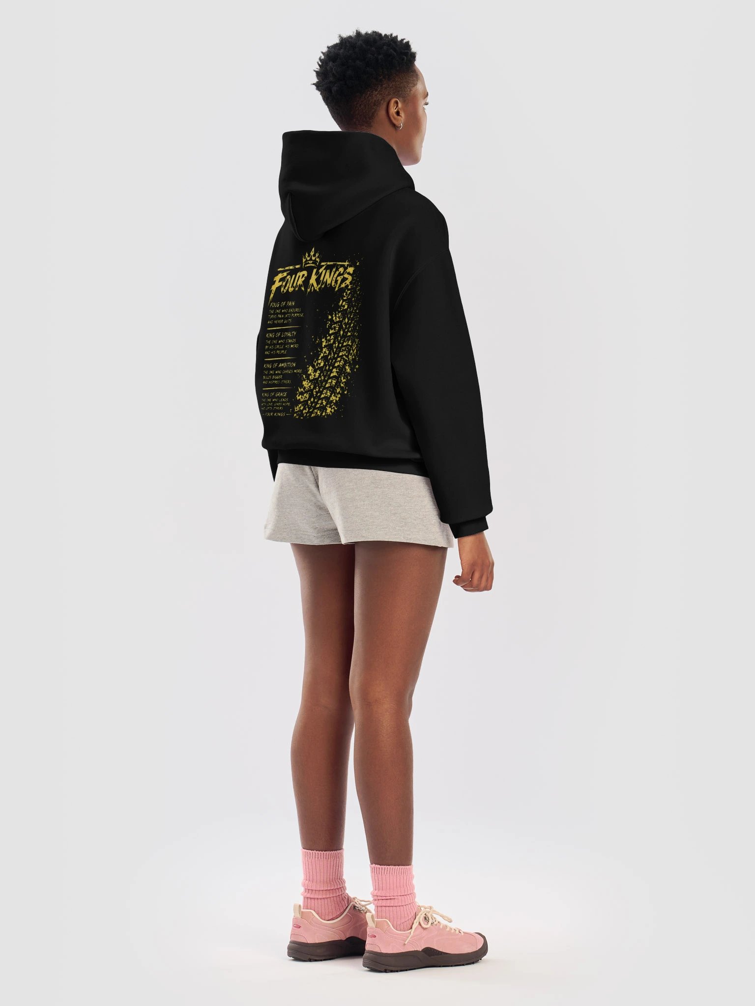 FOUR KINGS Women's Relaxed Hoodie product image (15)