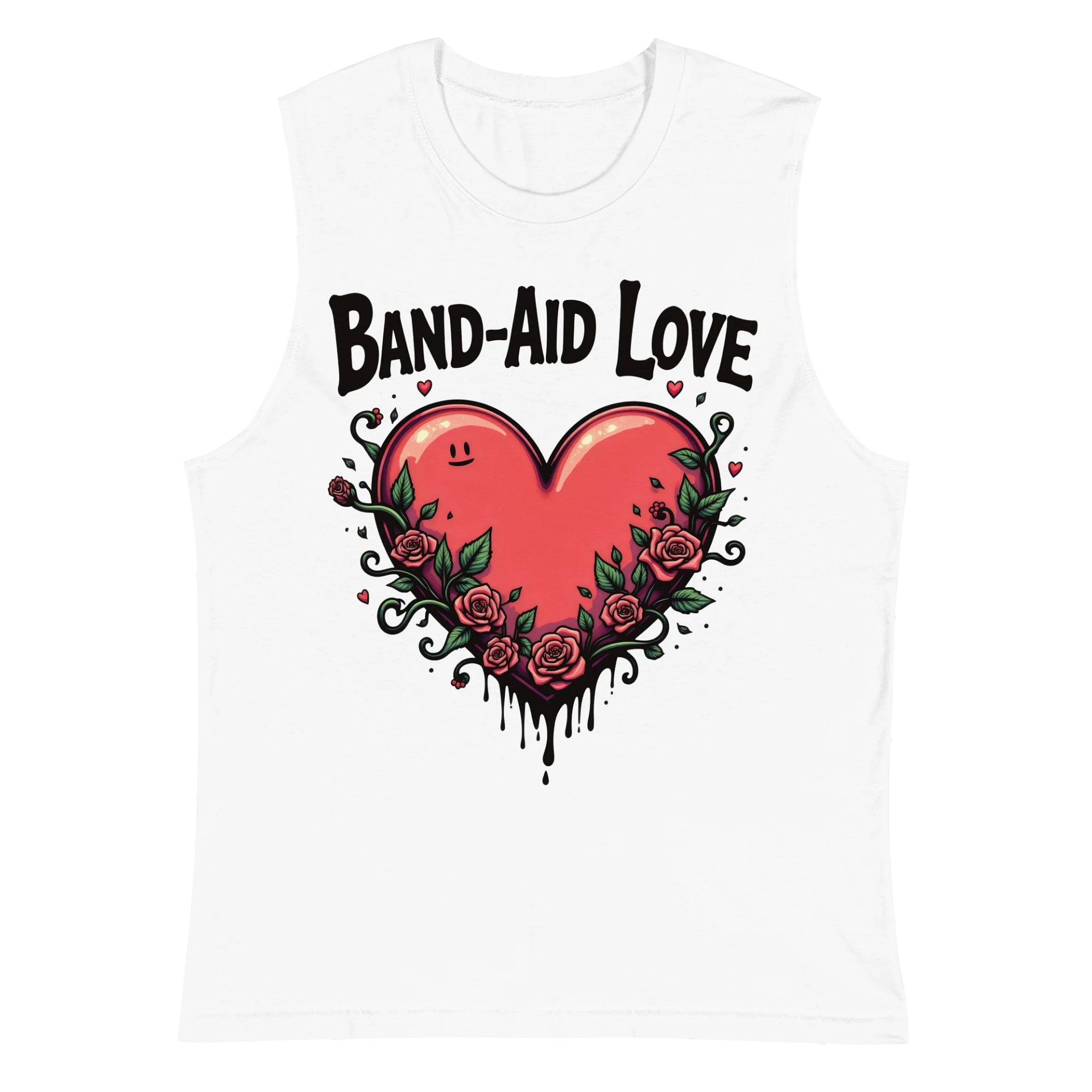 Band-Aid Love Heart Muscle Tank product image (2)