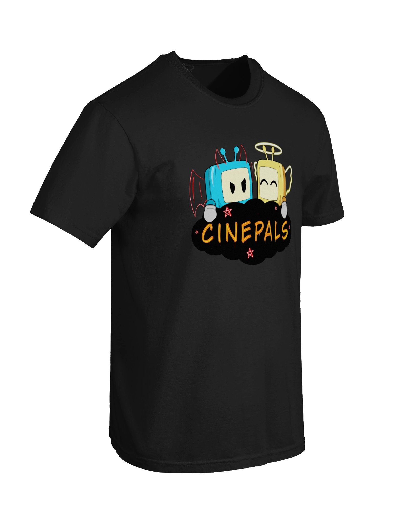 CINEPALS Angel & Devil Graphic Tee product image (10)