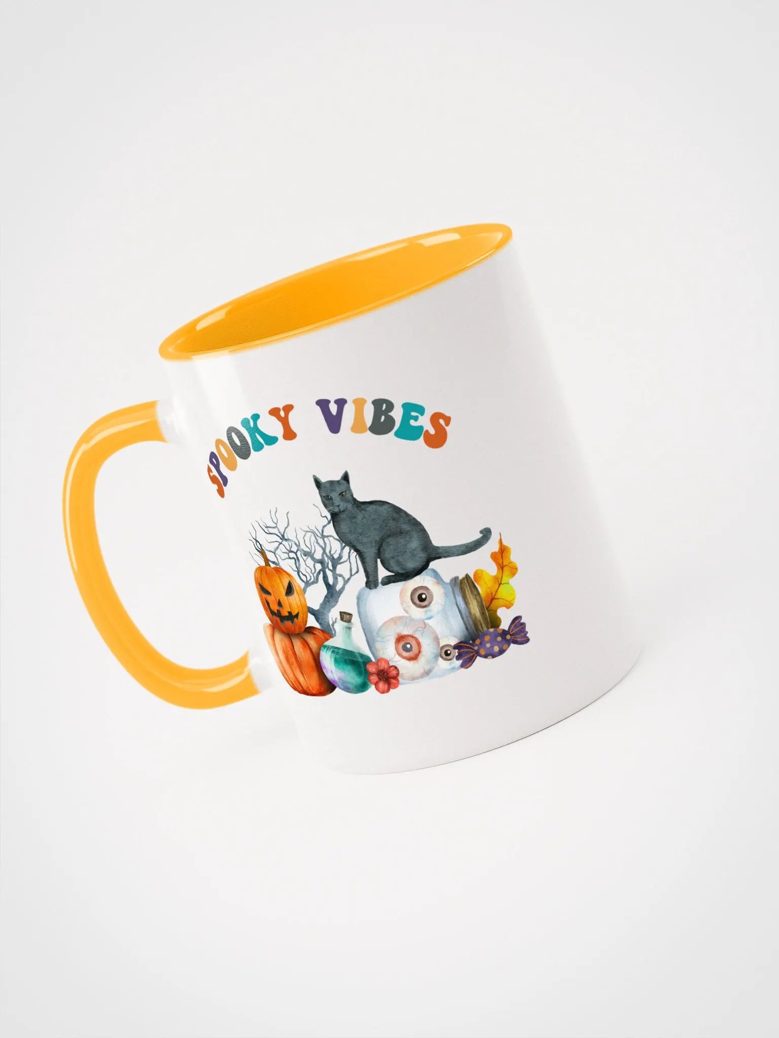Retro Spooky Vibes Halloween Mug product image (4)