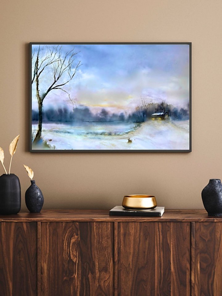 Fleeting Light – Original Watercolor Art, Blue Ridge Mountains product image (2)