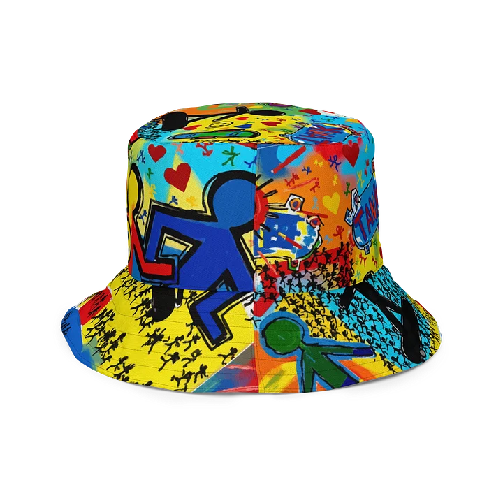 Skaterboy Tank // Street Art Graffiti Bucket Hat product image (2)