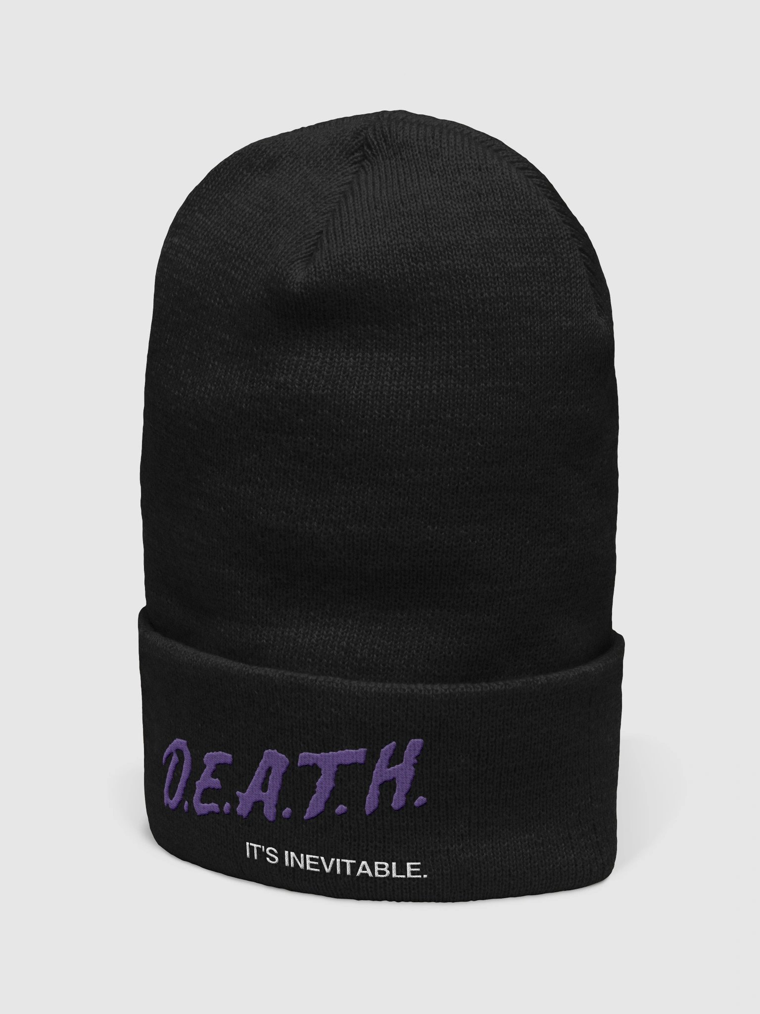 D.E.A.T.H. Classic Beanie - Purple product image (2)