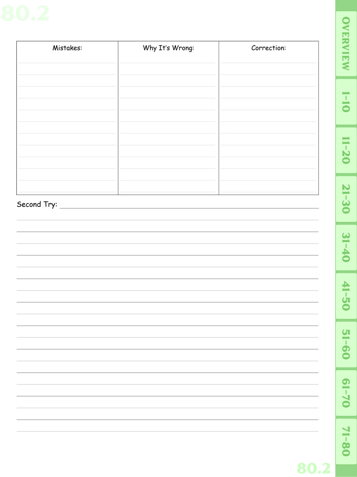 Pastel Green Digital Writing Practice Journal product image (5)