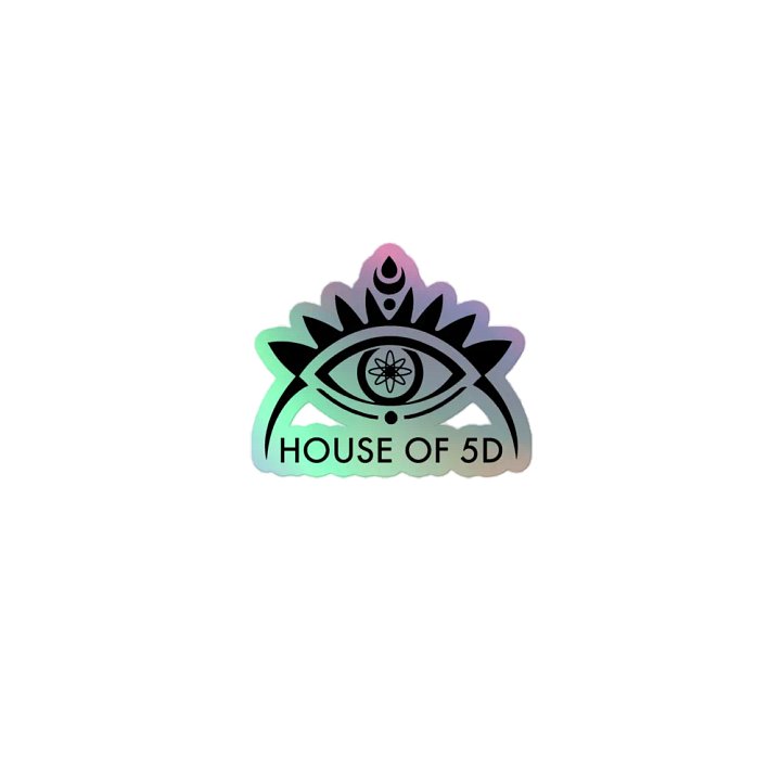 House of 5D Holographic Stickers product image (1)