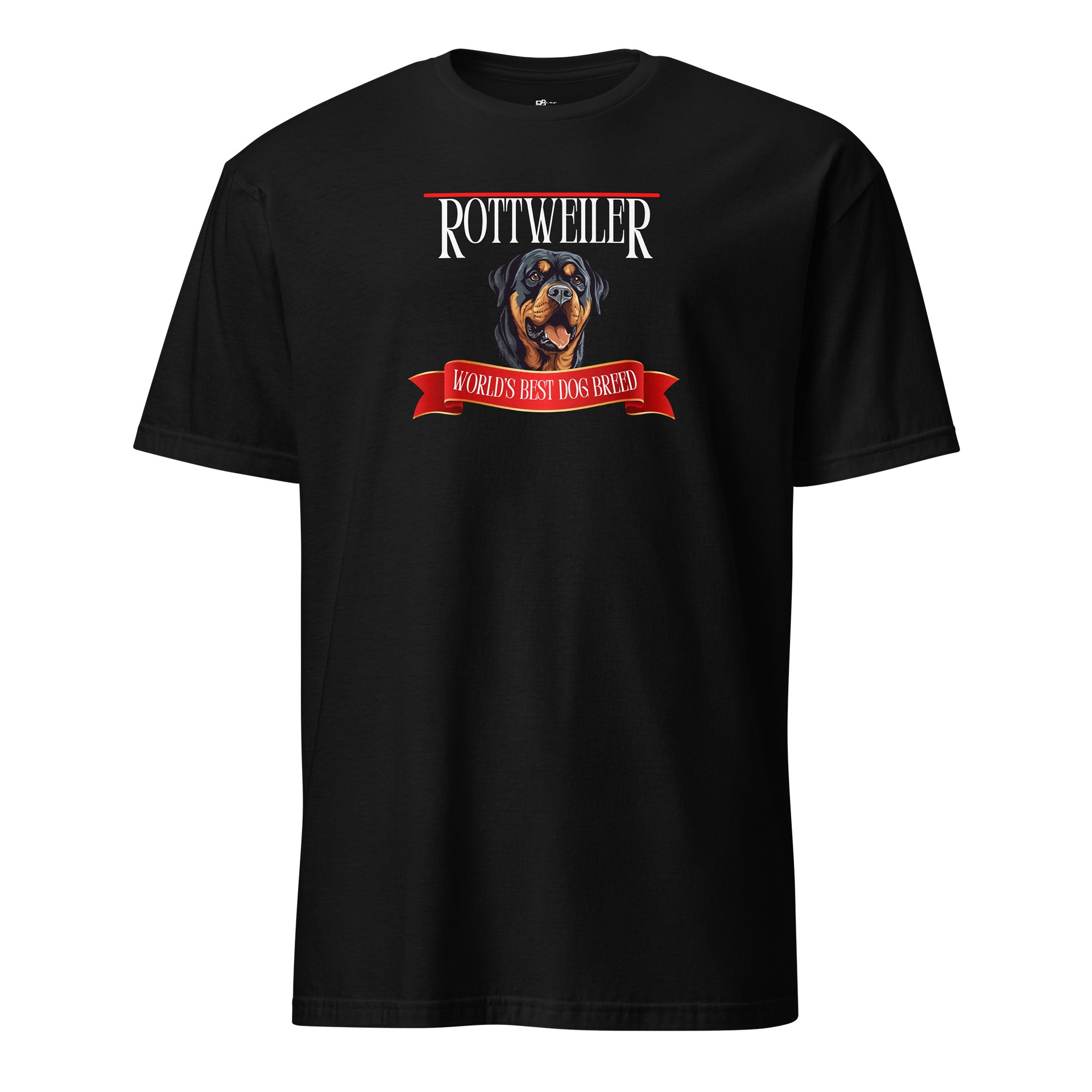 WORLD’S BEST DOG BREED ROTTWEILER TEE product image (1)