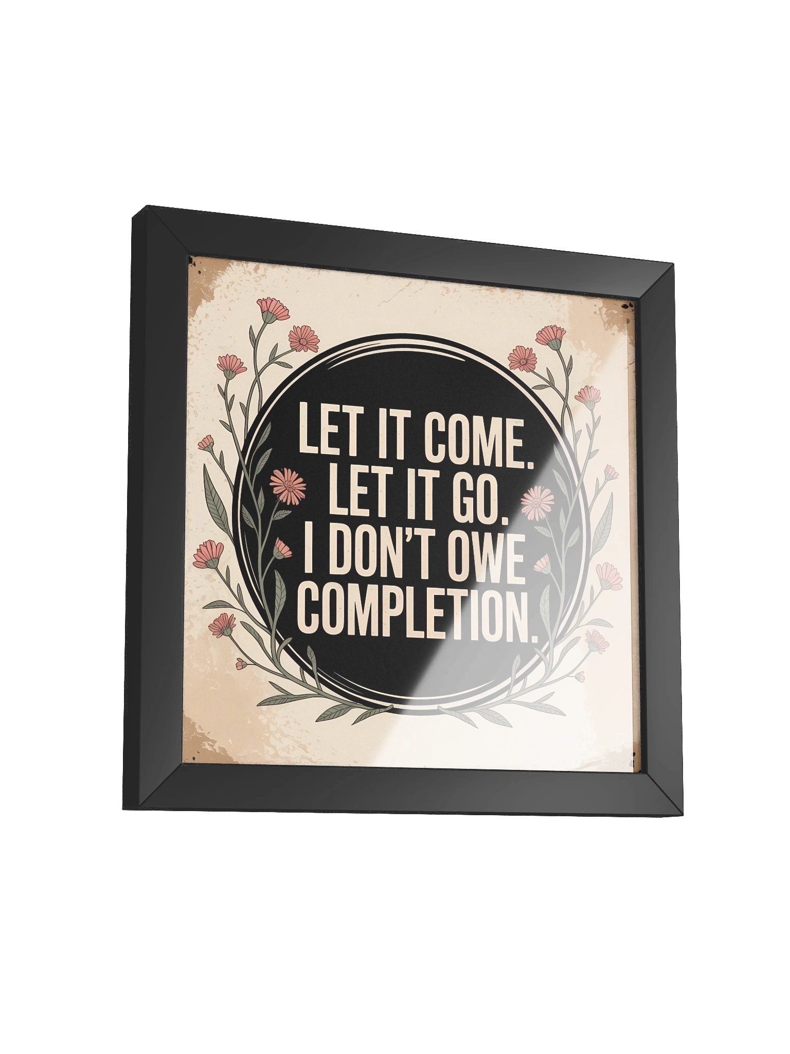 I Don't Owe Completion - Manifestor Framed Wall Art Poster product image (3)