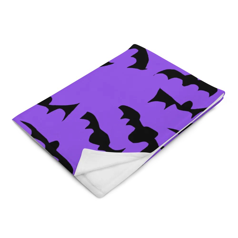 Bats Pattern Throw Blanket product image (14)