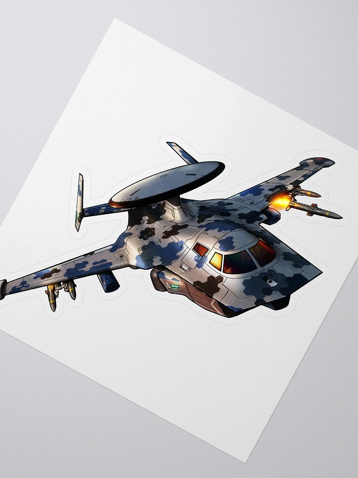 Medusa - Navy Hex (5.5 inch Sticker) product image (2)