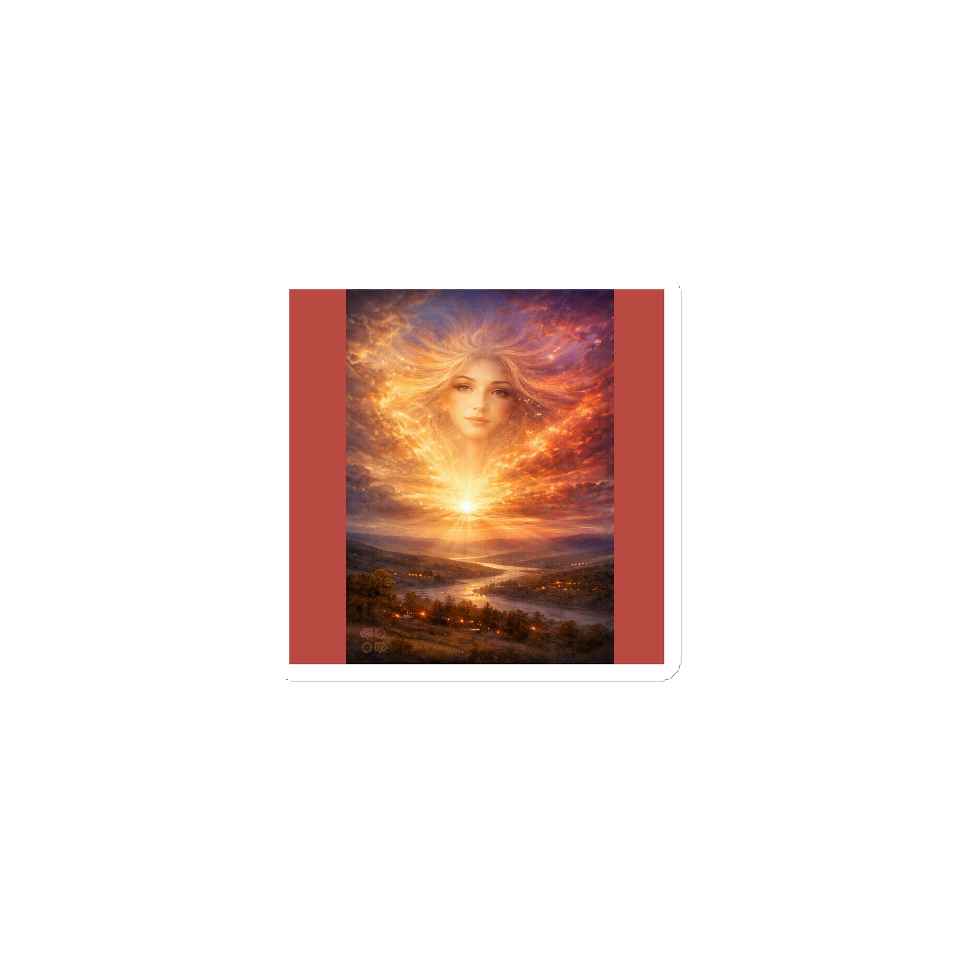 Goddess Fortuna Huiusque Diei Vinyl Magnet product image (1)