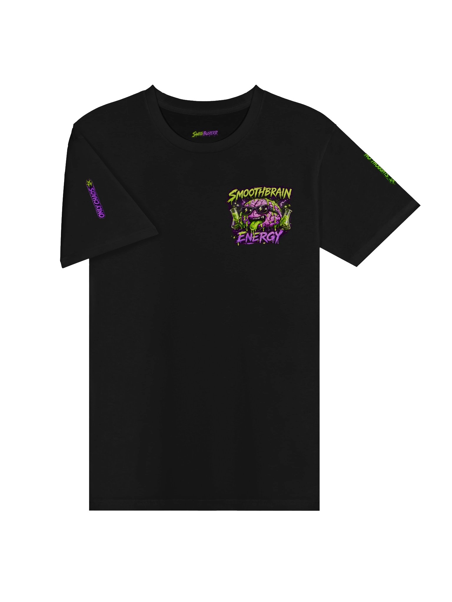 SMOOTHBRAIN ENERGY Neon Brain Graphic Tee product image (15)