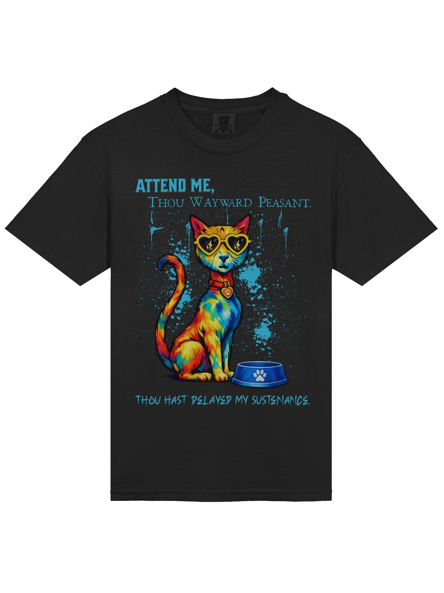 Attend Me Thou Wayward Peasant Cat Shirt product image (1)