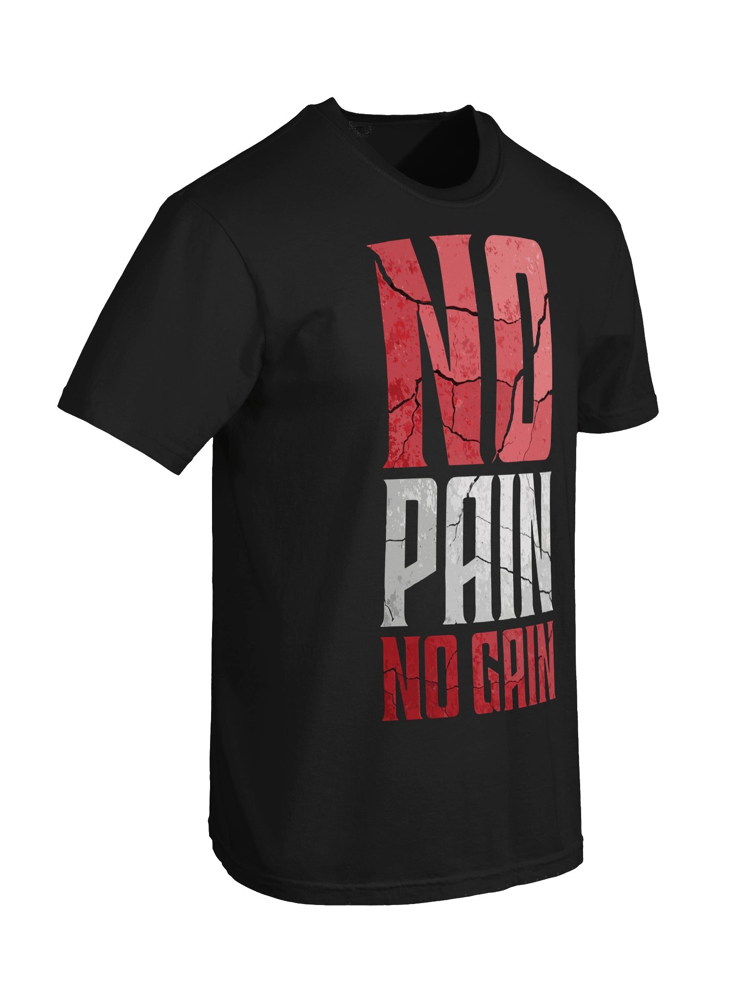 No Pain No Gain Gym T-Shirt – Motivational Workout Tee for Men product image (21)