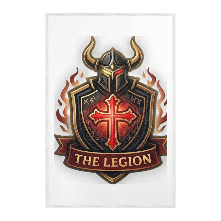 The Legion Flame Crest Area Rug product image (1)