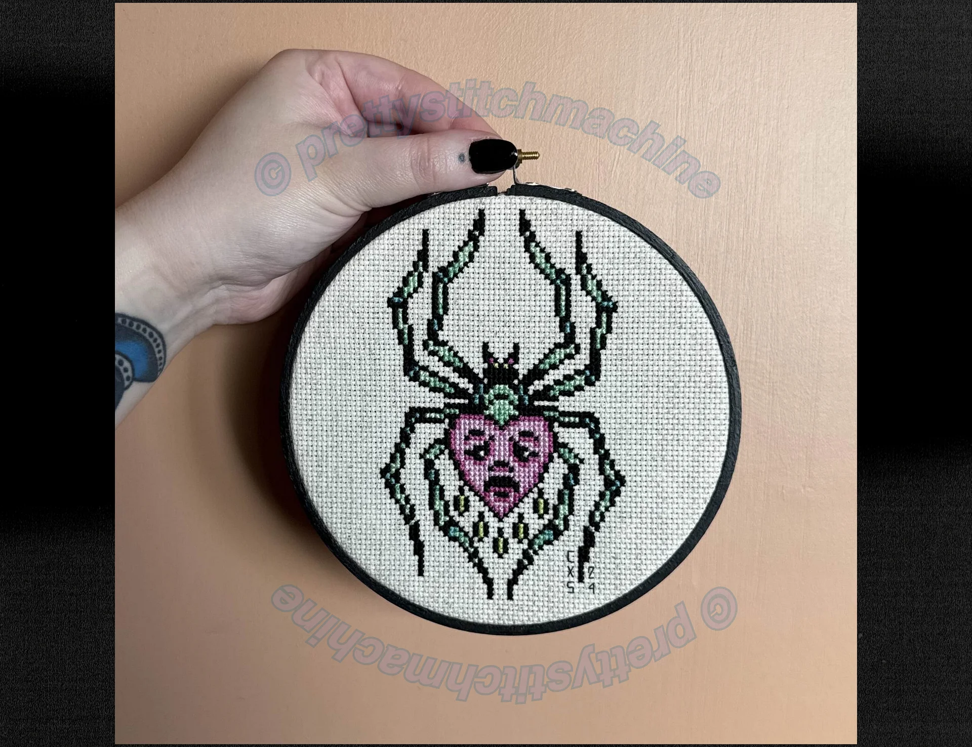 Bert Grimm Crying Heart Spider Pattern product image (3)