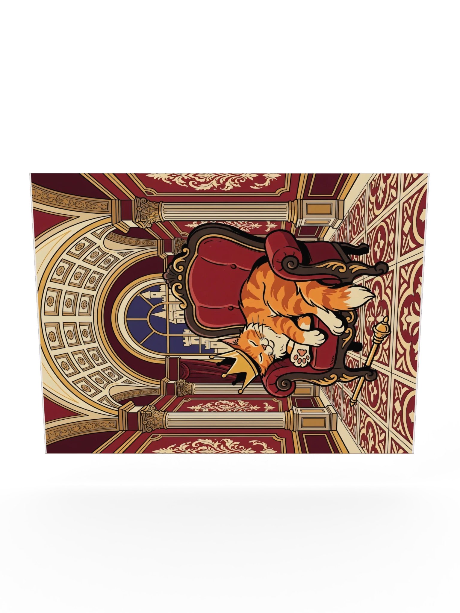 Sleeping Queen Maine Coon Poster product image (24)