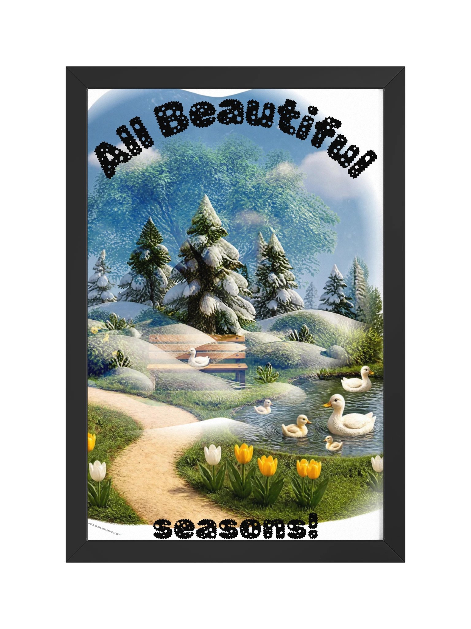 Seasons Aesthetic Wall Frame - Cozy Fall Art product image (4)