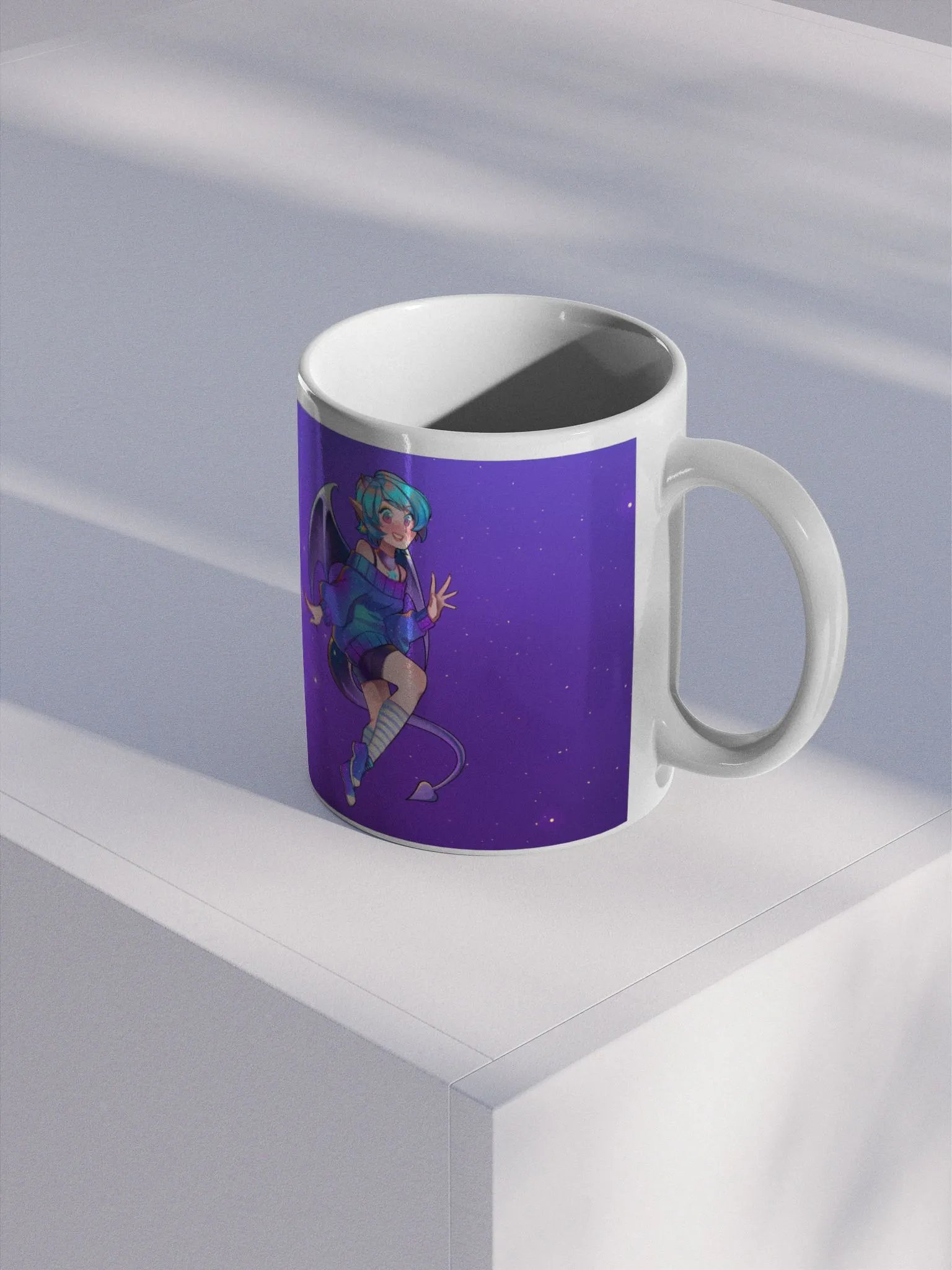 Pinipy The Demon Glossy Mug product image (3)