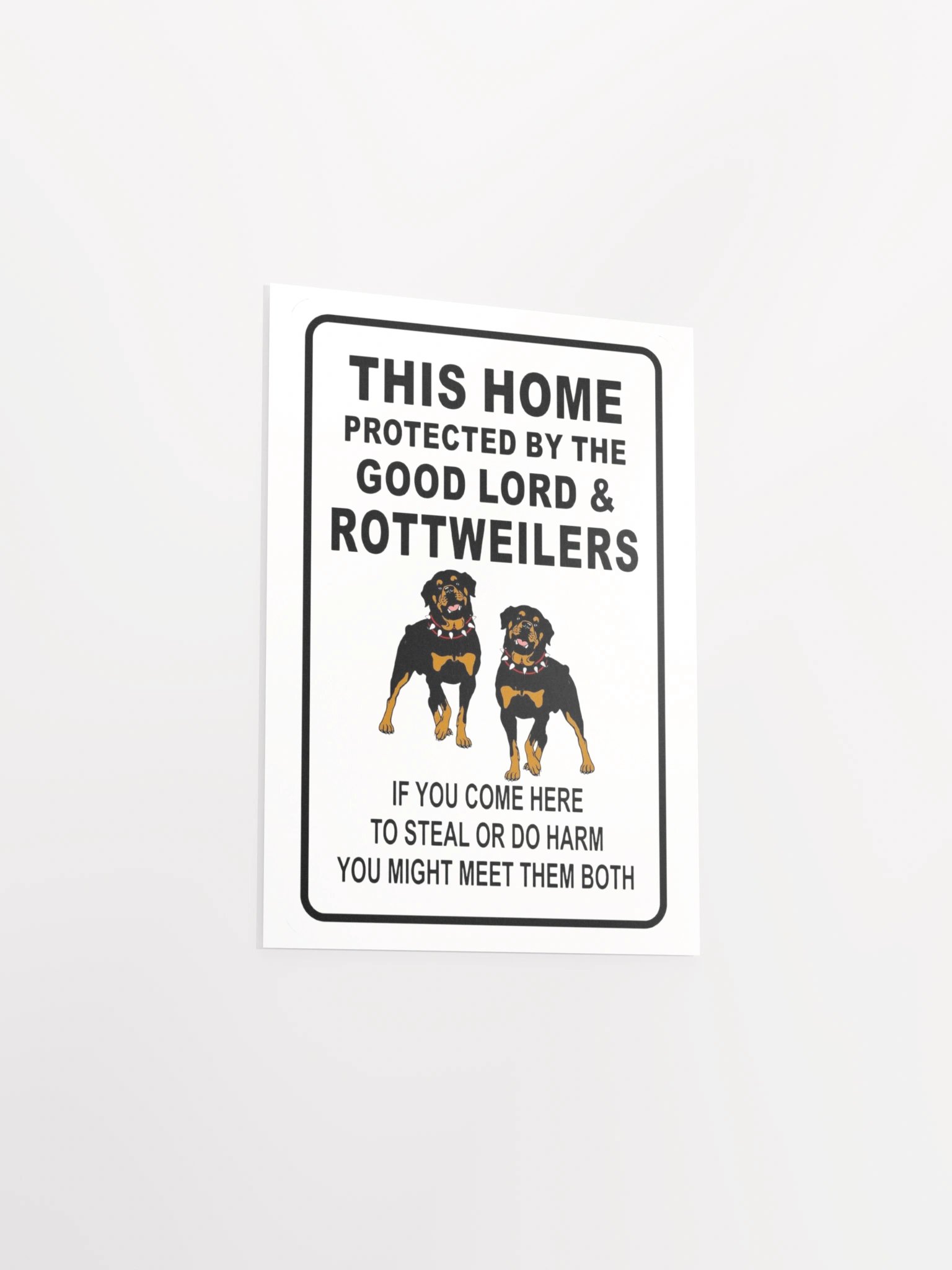 Home Protected by Rottweilers product image (13)