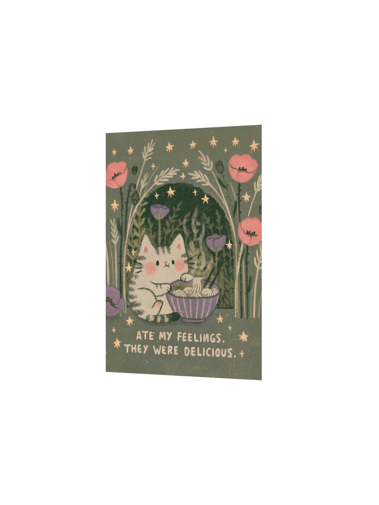 Ate My Feelings Cat Poster product image (13)