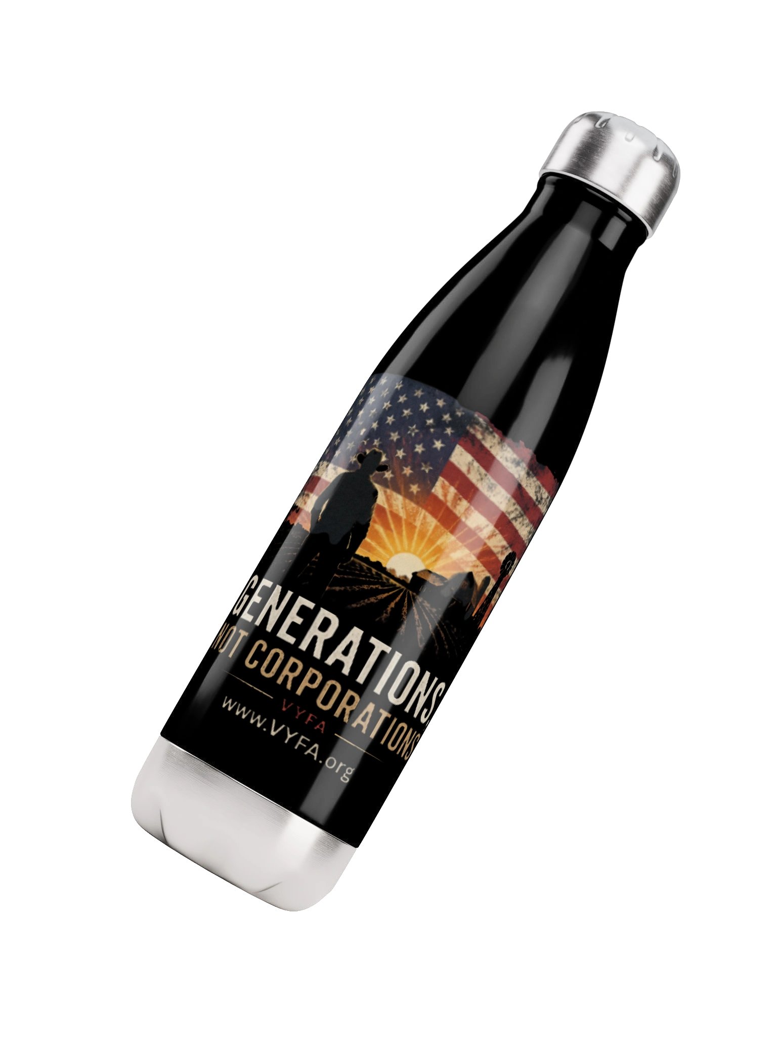 Generation Not Corporations Stainless Steel Bottle product image (4)