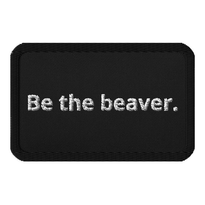 Sandstone & Stick - Be the beaver patch product image (1)