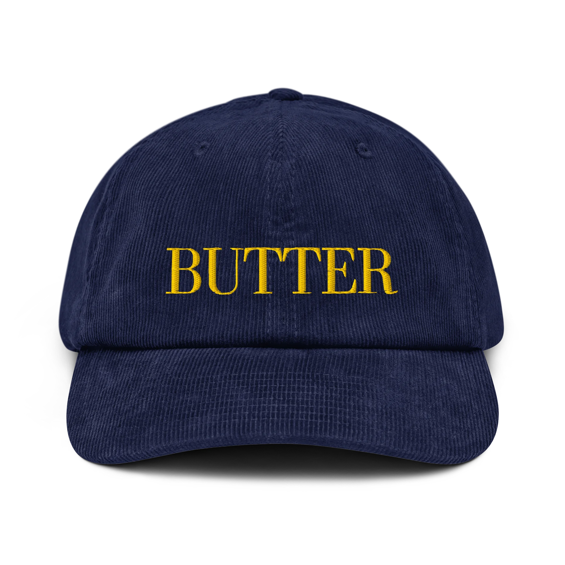 Butter Corduroy Cap - Navy product image (1)
