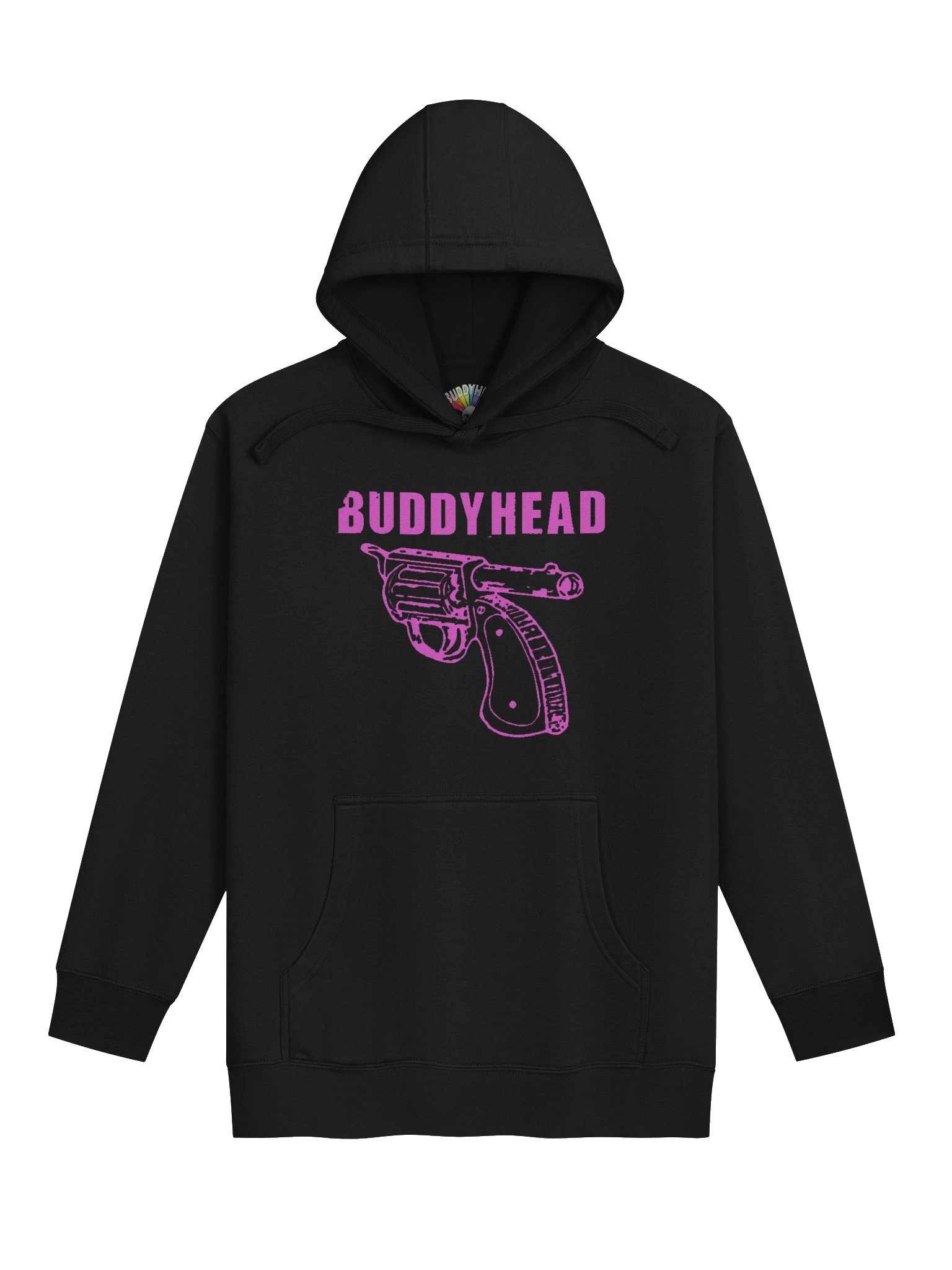 Pink Gun logo hoodie product image (5)