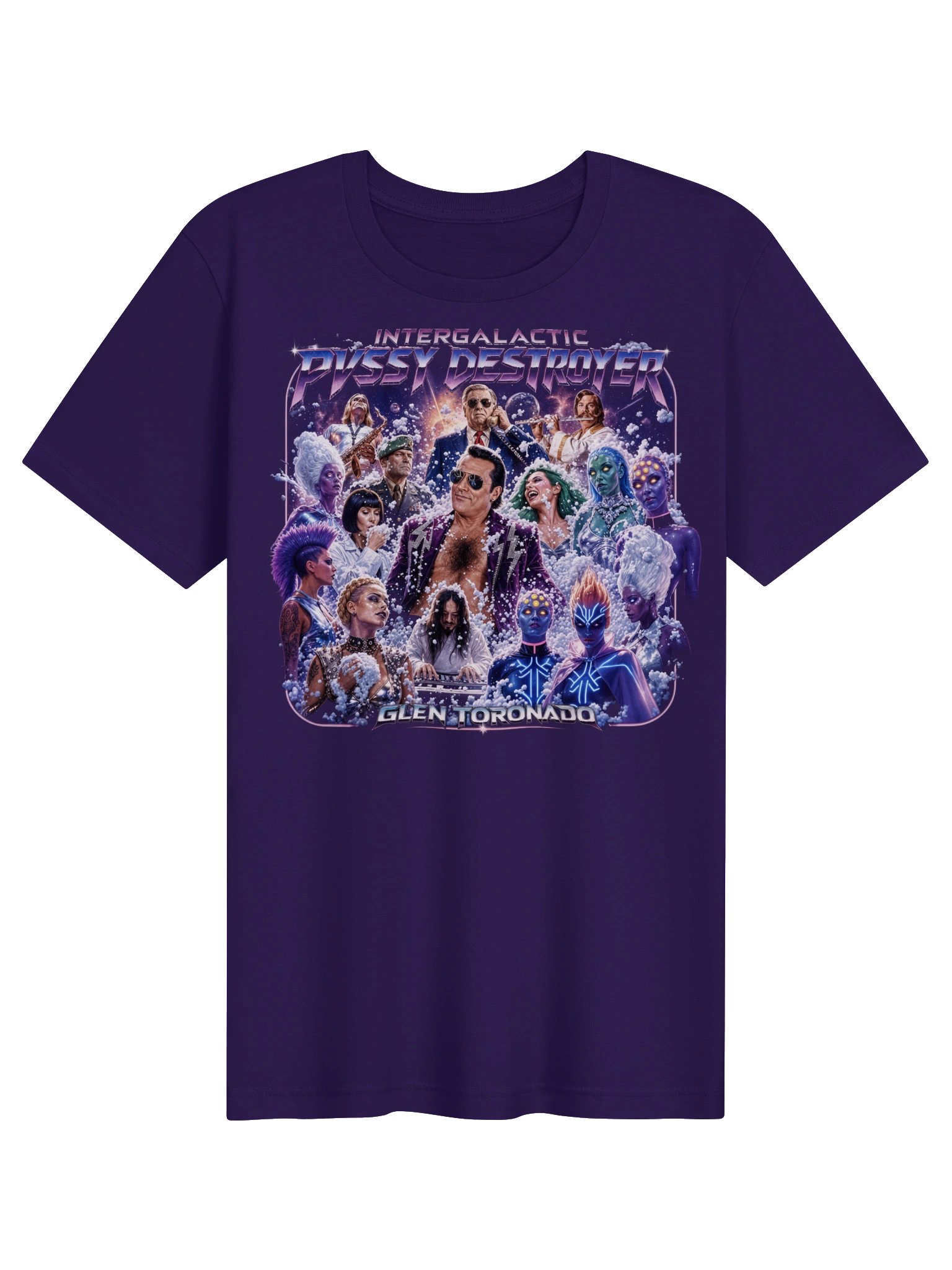 Glen Toronado – Intergalactic Pussy Destroyer T-Shirt product image (1)