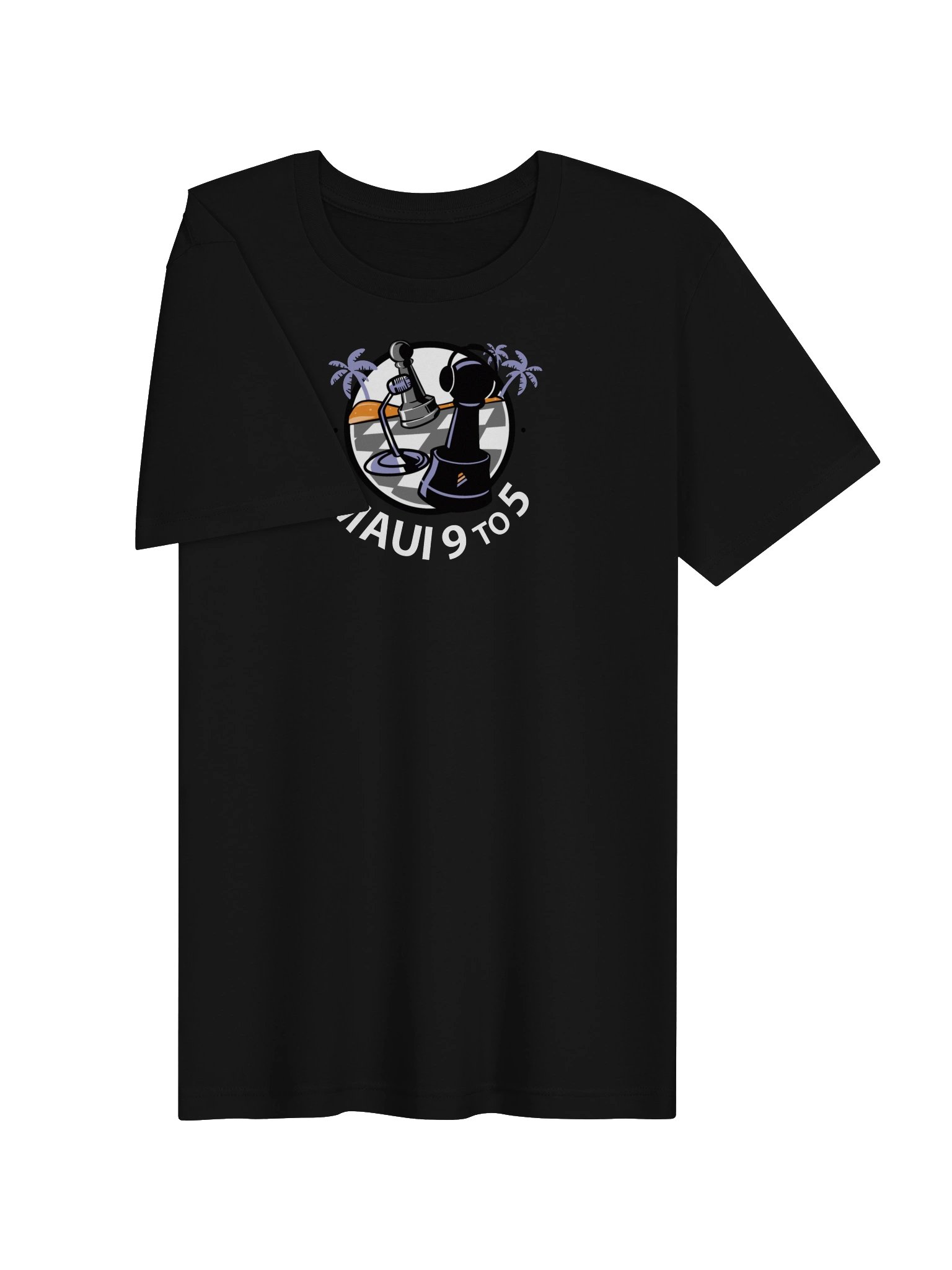 Maui 9 to 5 Chess Mic Palm Logo Tee product image (3)