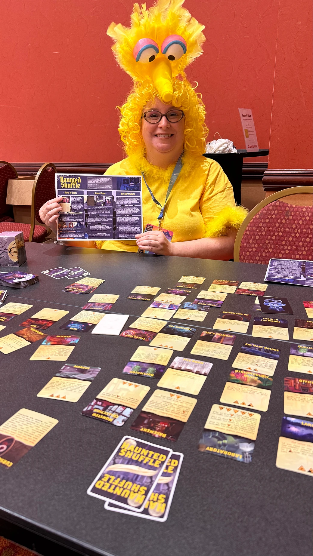 Play testing Haunted Shuffle