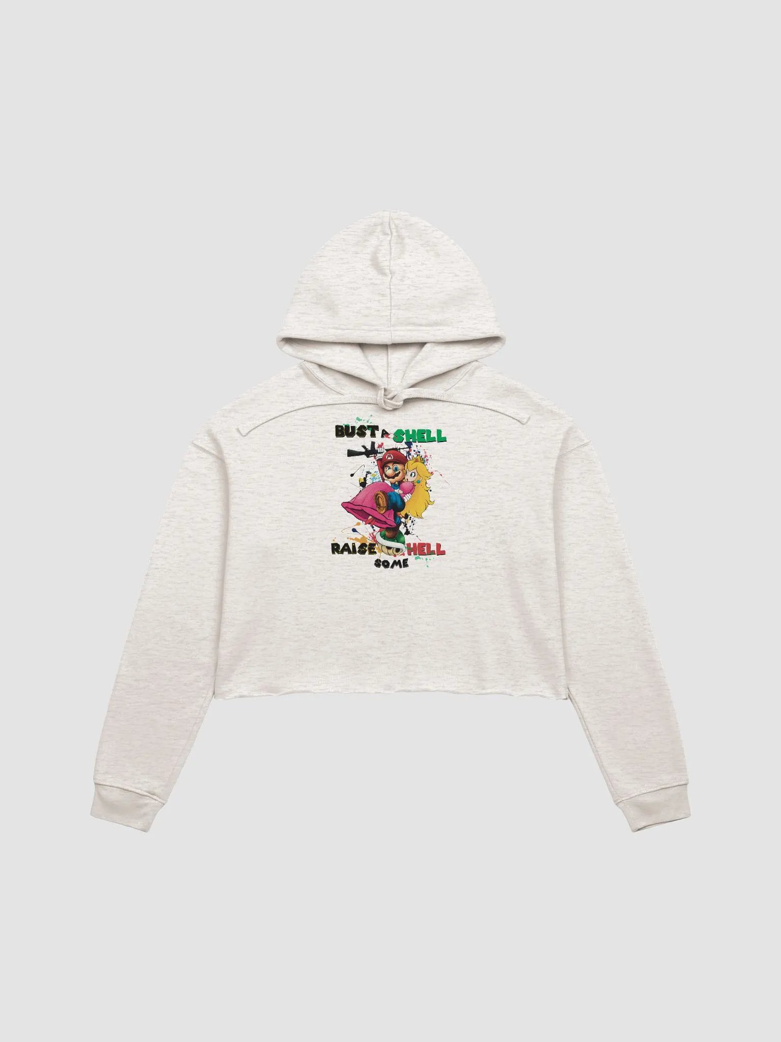 Bustin' Shells by StephyJ Crop Hoodie product image (17)