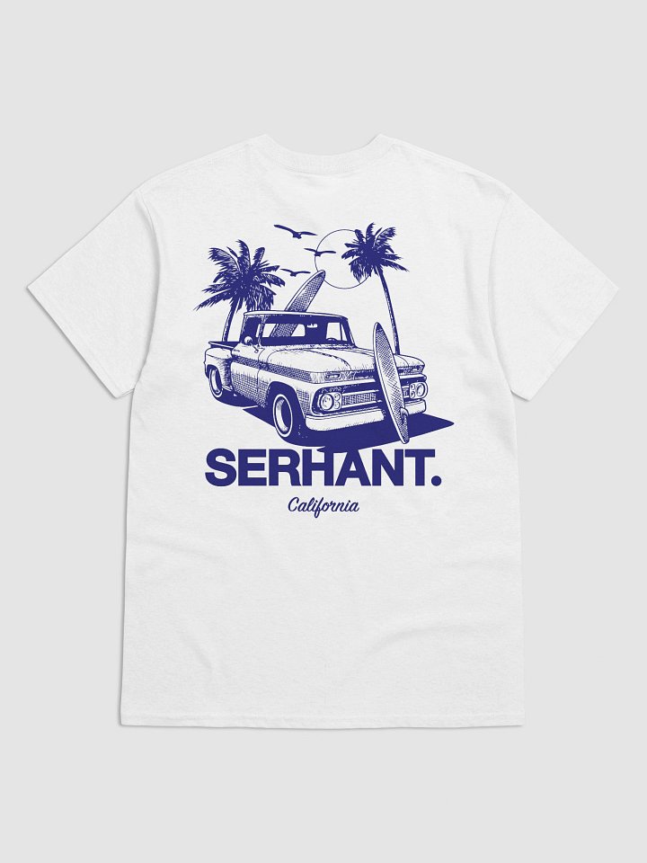 SERHANT. California Cruiser White T-Shirt product image (2)