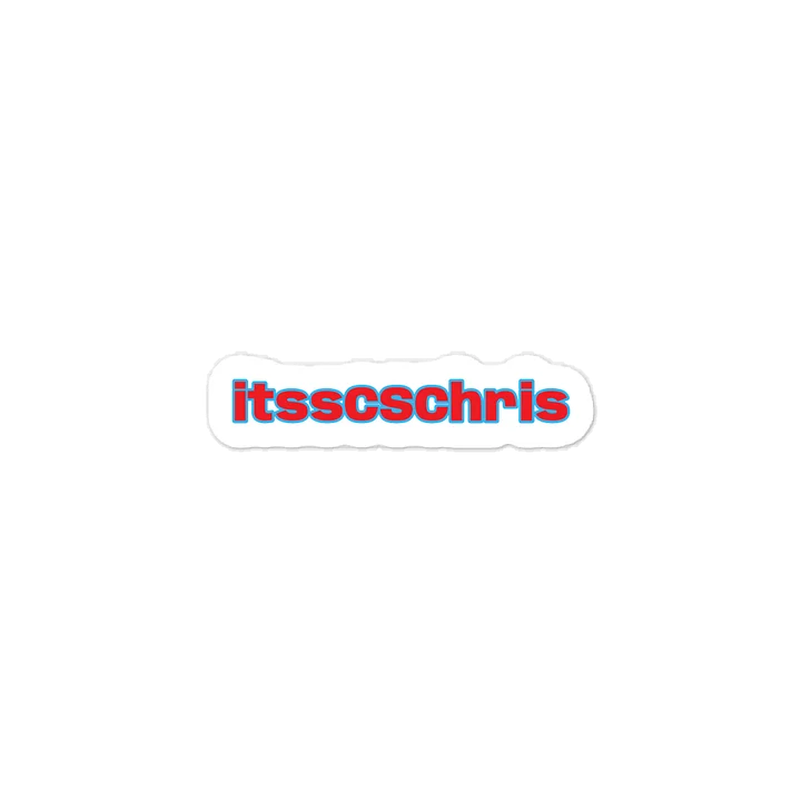 itsssCSChris Sticker product image (1)