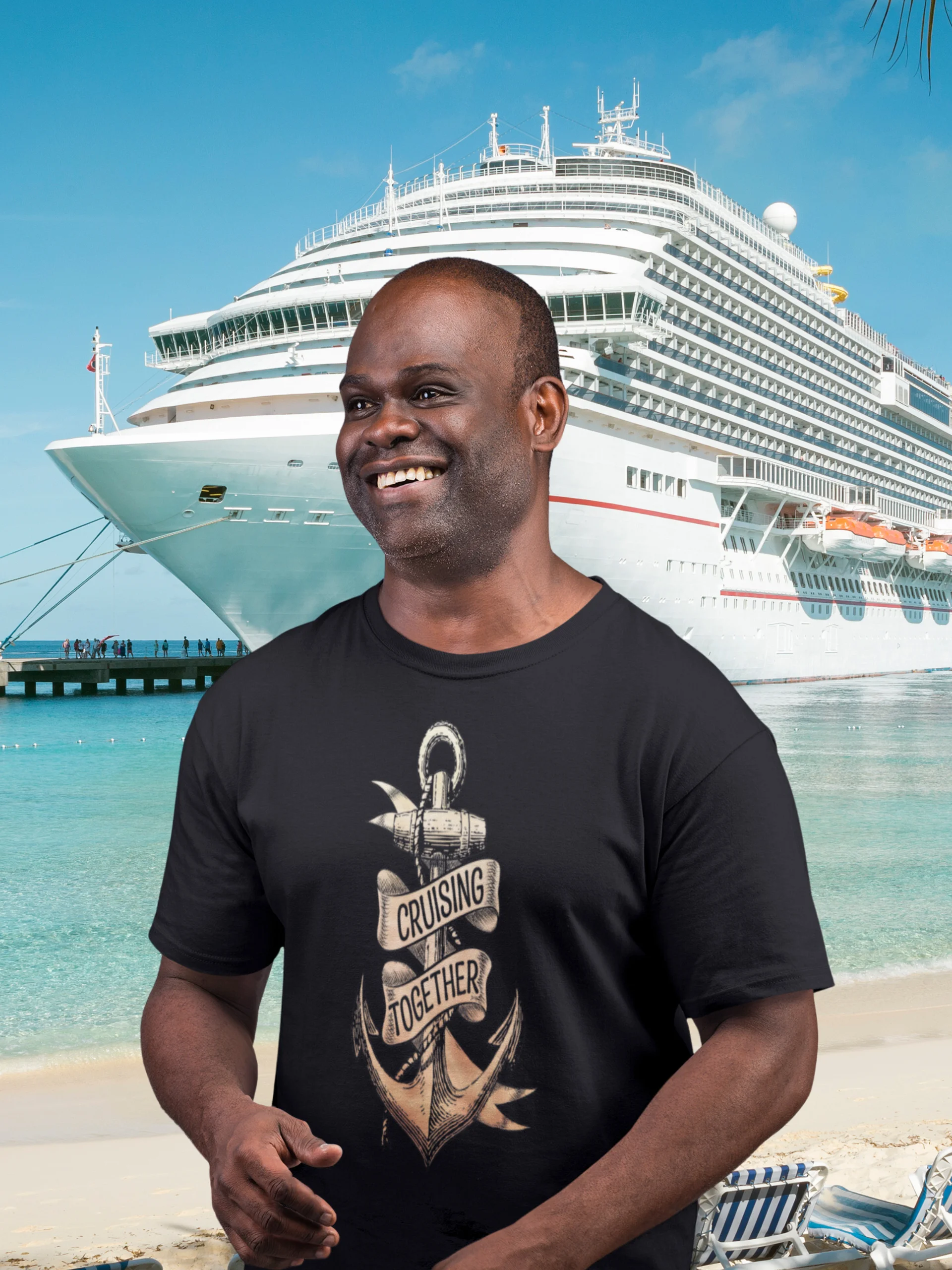 Cruising Together Anchor Unisex Softstyle T-Shirt product image (2)