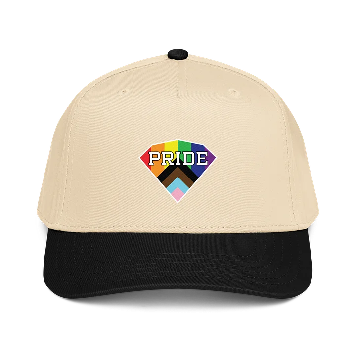 Pride Diamond Baseball Cap - Printed product image (5)