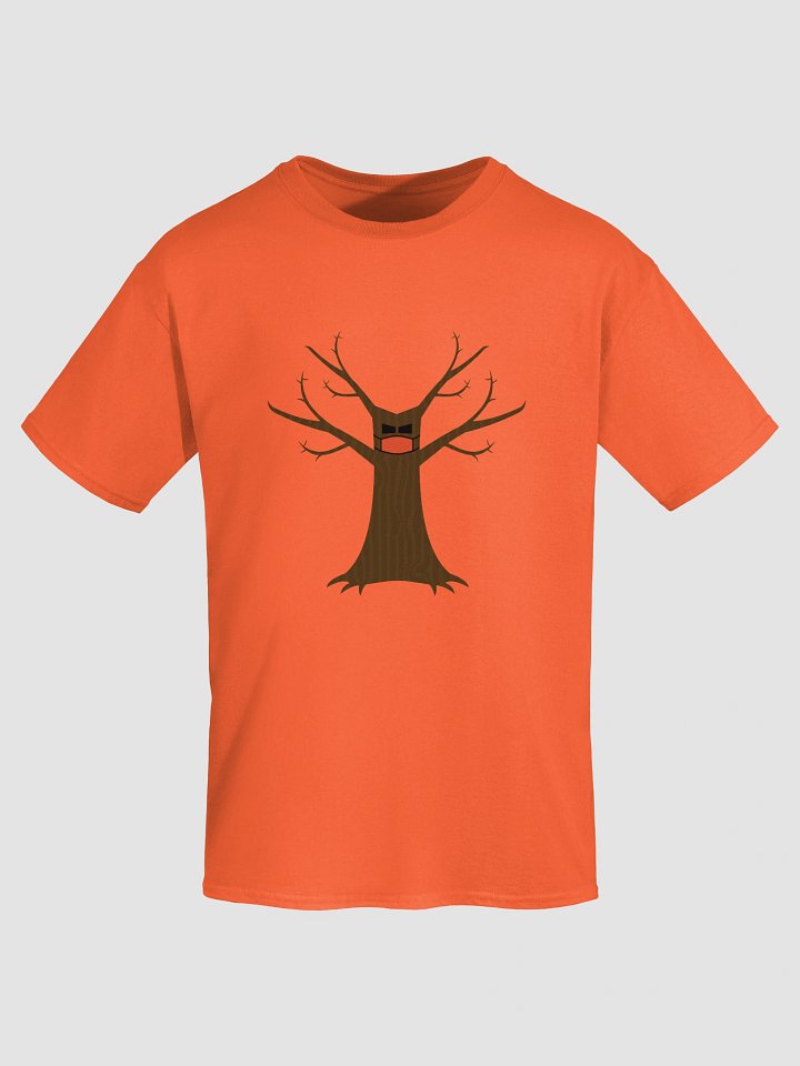 Spooky Tree Wearing A Face Heavyweight T-Shirt product image (1)