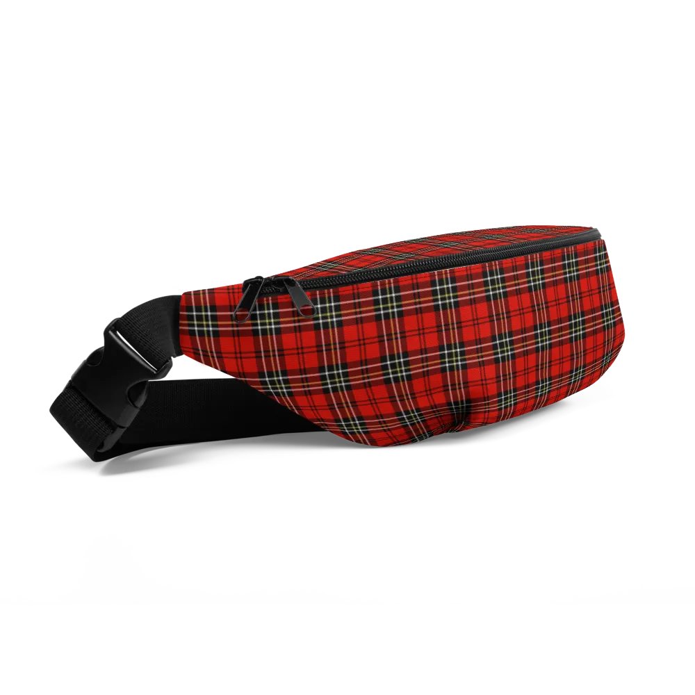 Red Vintage Plaid Fanny Pack product image (3)