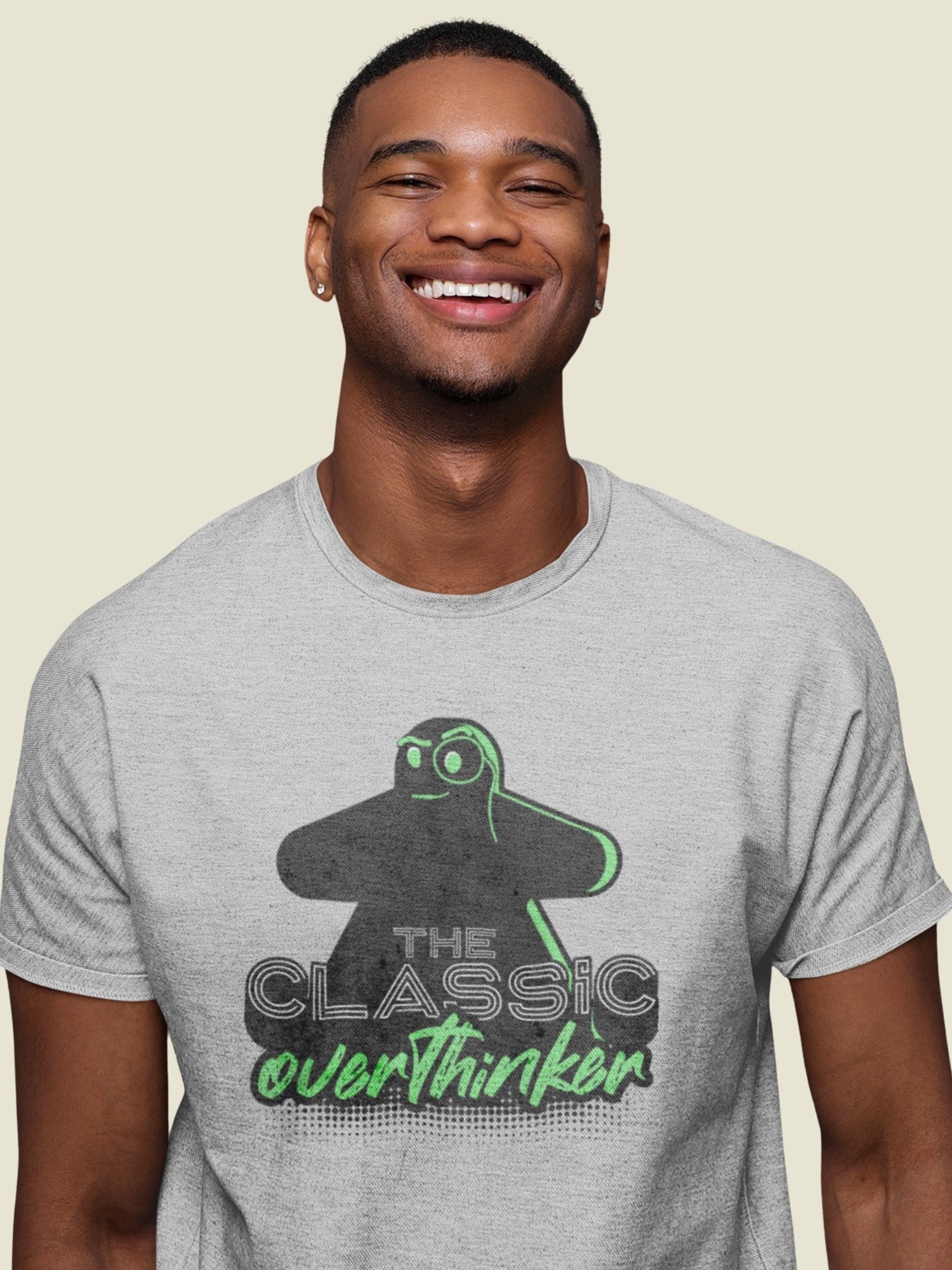 Board Gamer Personality Shirt, Board Game Night Group T-shirt, Classic Overthinker product image (1)