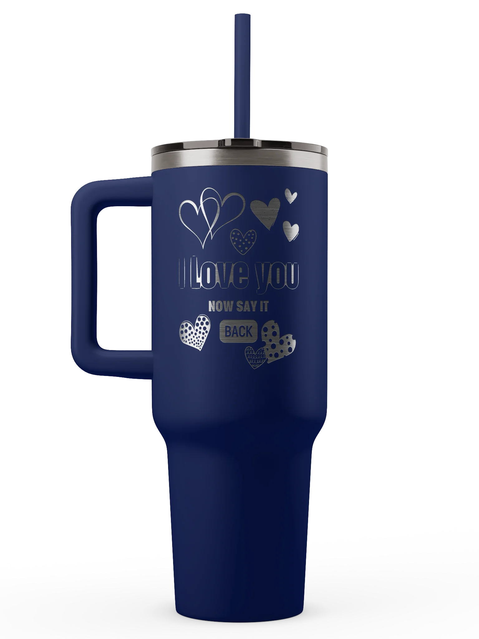 ILYNSIB 40oz Travel Tumbler With Straw product image (1)
