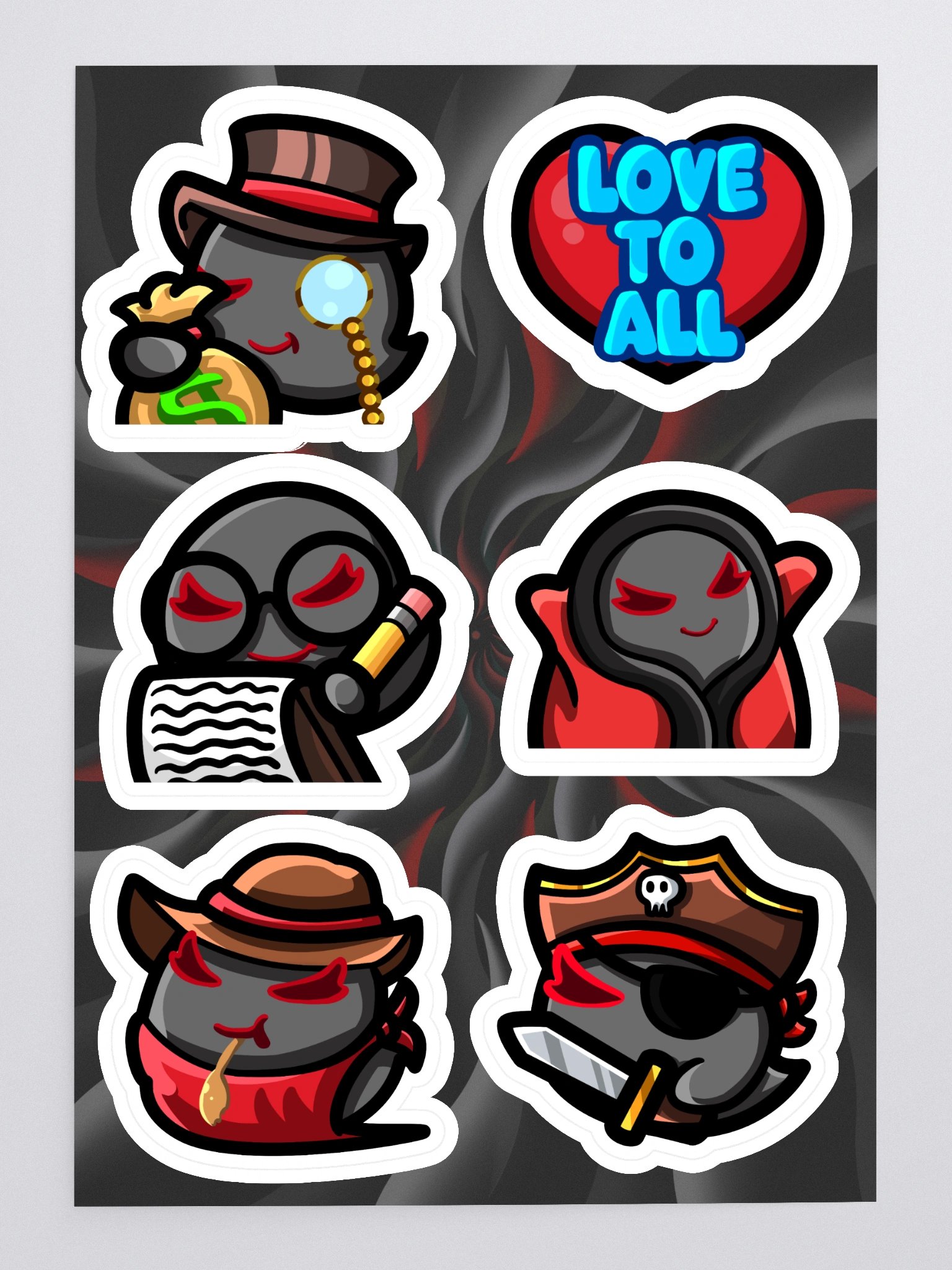 Emote Sticker Sheet 4 product image (3)