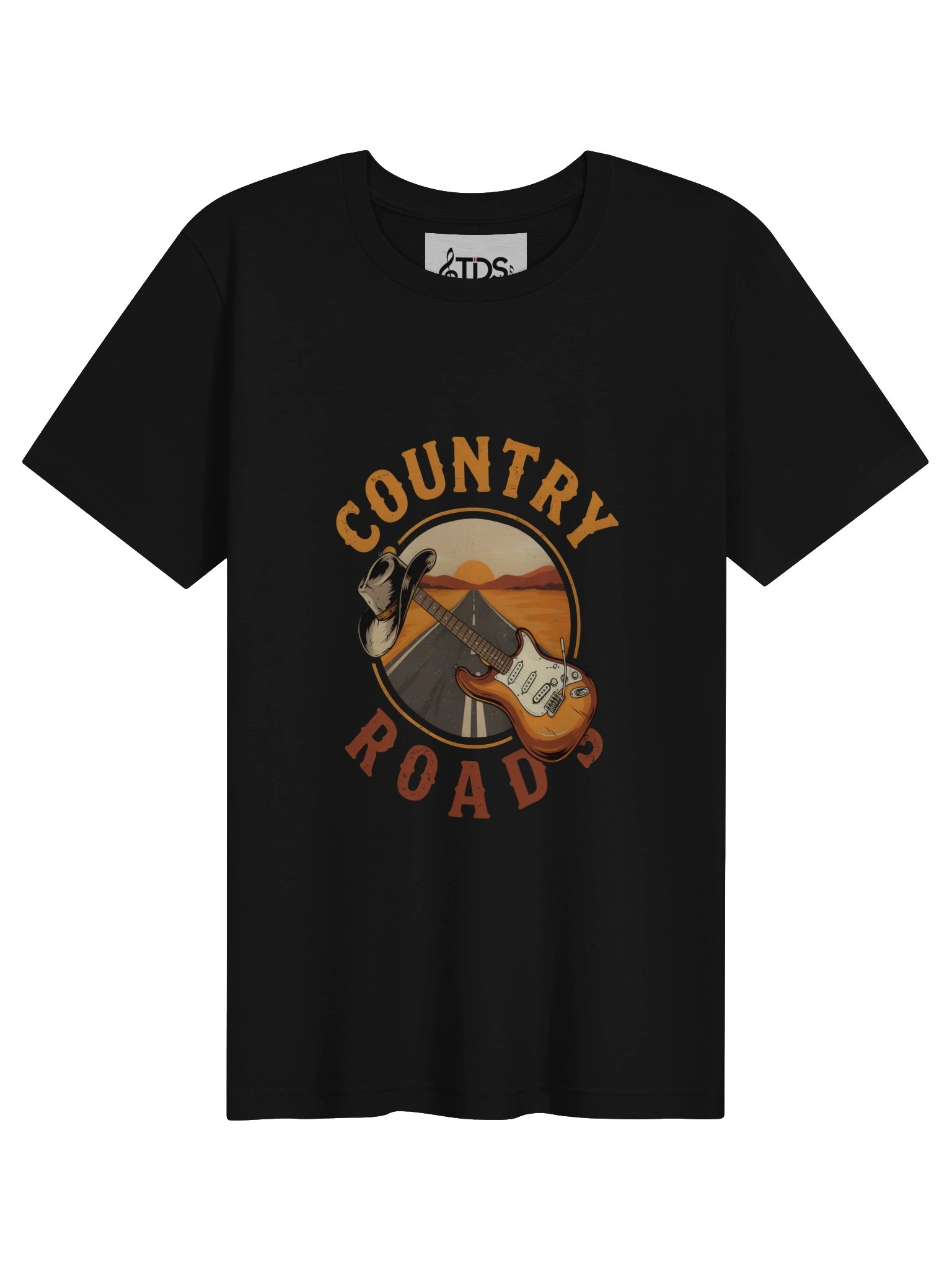 Country Road Sunset Guitar Tee product image (2)