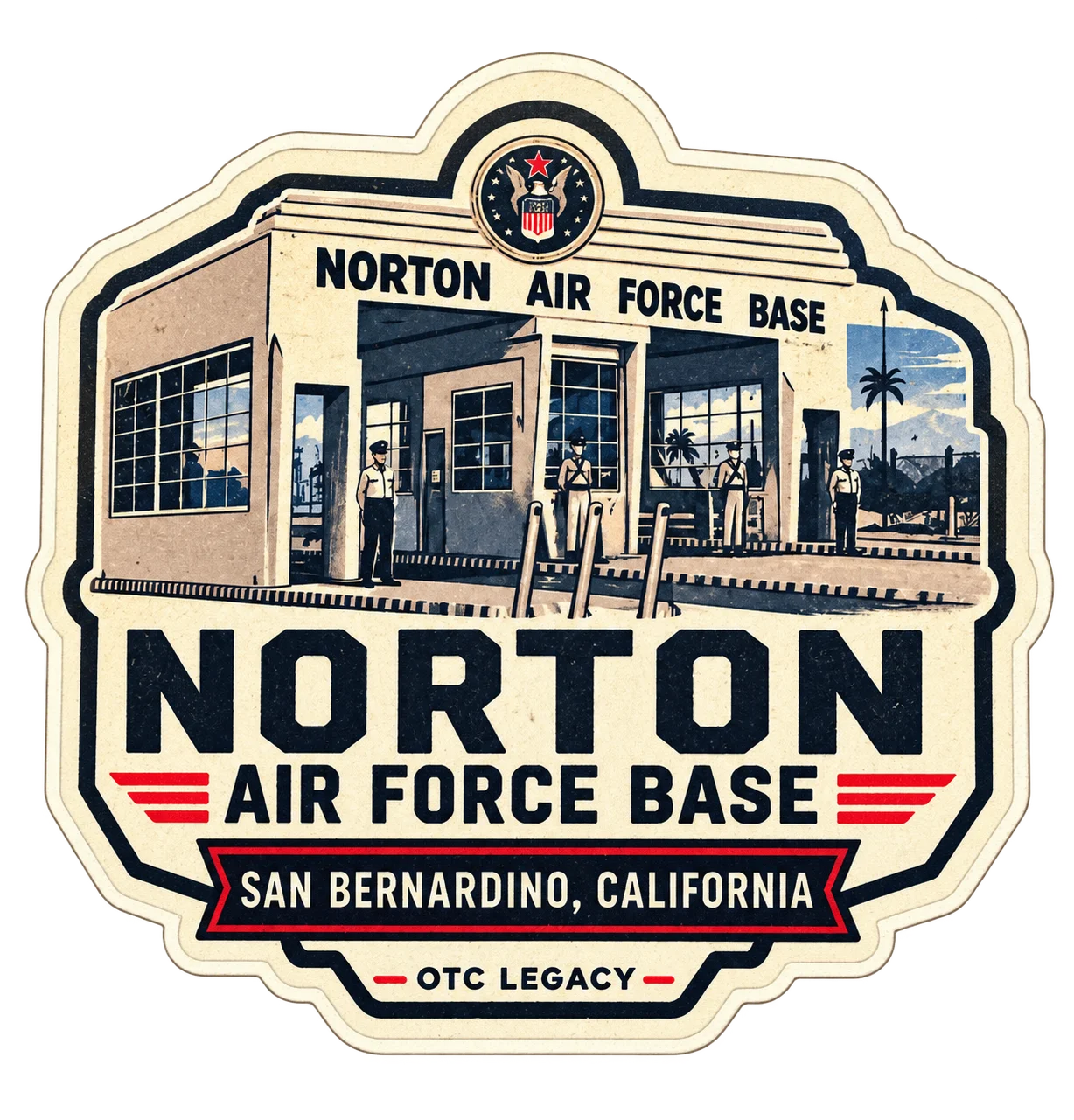 Norton AFB Legacy Sticker product image (1)