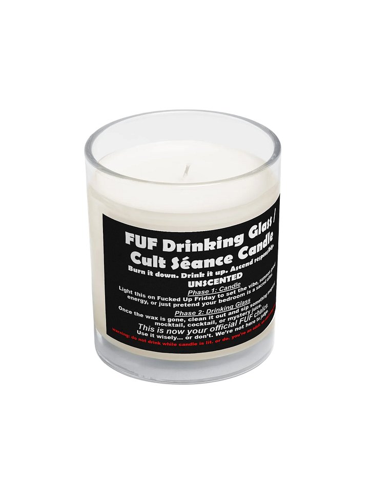 FUF Drinking Glass / Cult Séance Candle product image (2)